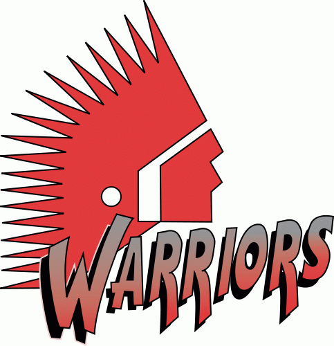 Moose Jaw Warriors 2001 02-Pres Primary Logo vinyl decal